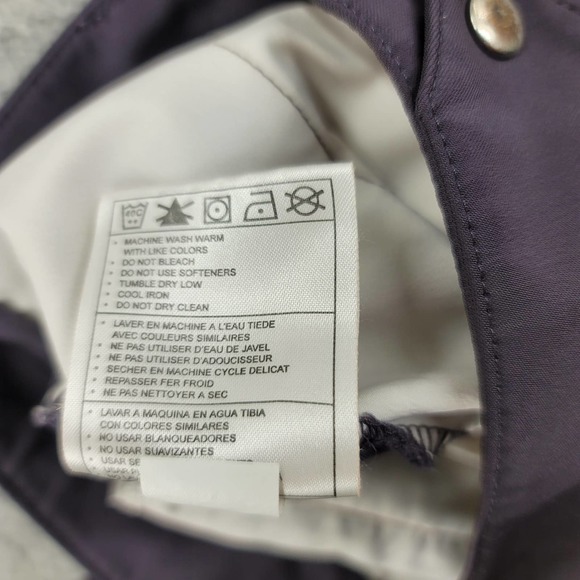 Nike Golf Pants Womens 10 Medium Purple‎ Dri-Fit UV Capri Cuffed Swoosh Logo - Picture 9 of 16